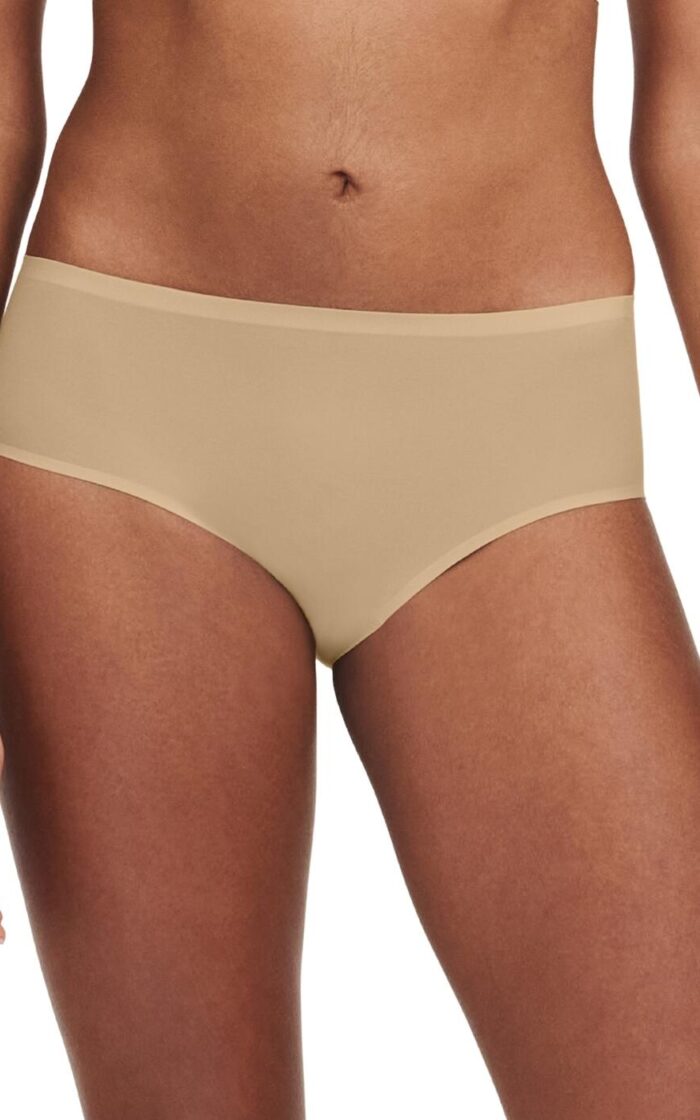 Chantelle Soft Stretch Shorty Brief - Nude Sand - One Size