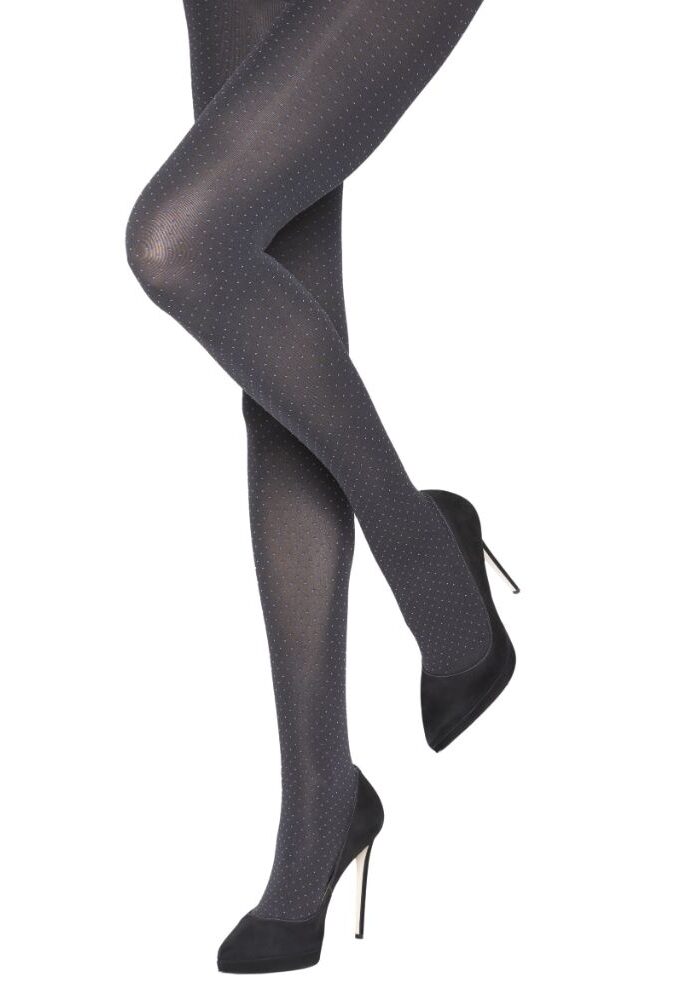 Charnos Opaque Two Tone Spot Tights