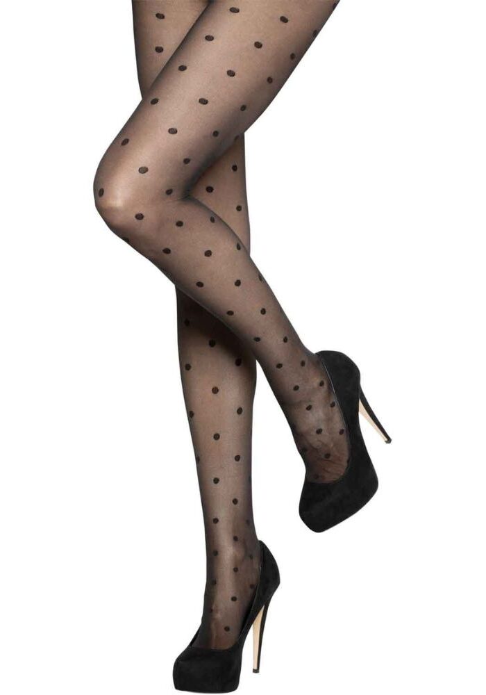 Charnos Sheer Polka Dot Tights