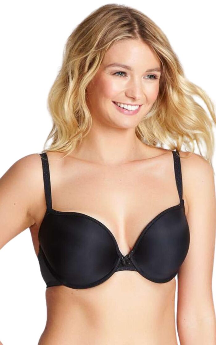 Cleo by Panache Koko Underwired Plunge Bra - Black - 36FF