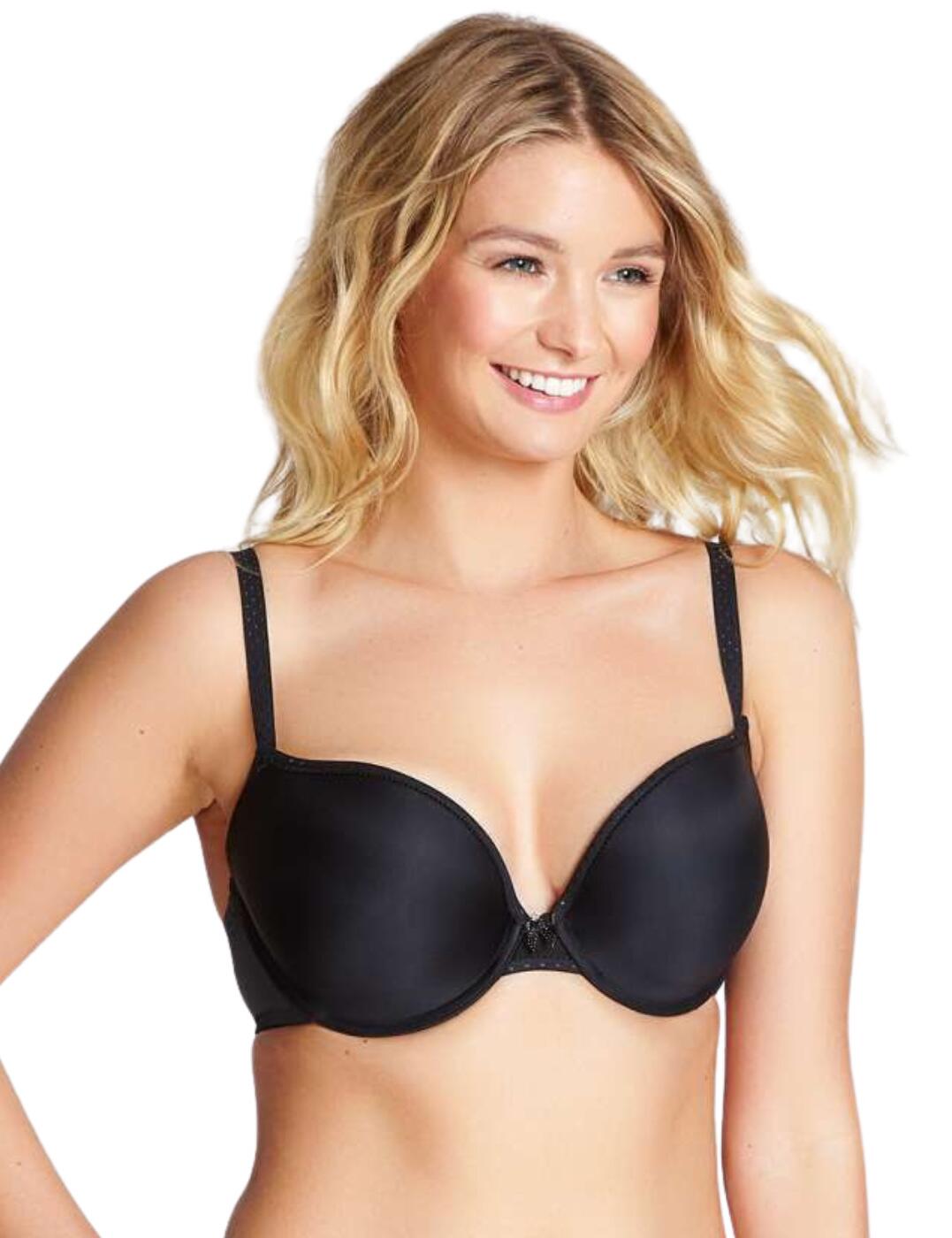 Cleo by Panache Koko Underwired Plunge Bra - Black - 36FF