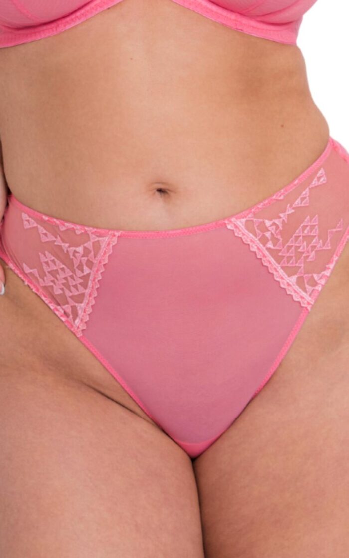 Curvy Kate Centre Stage Deep Thong - Pink - 4XL - 22