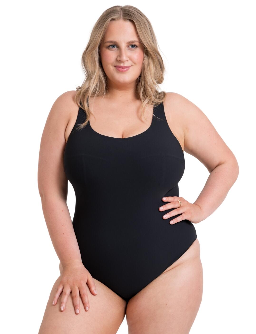 Curvy Kate Deep Dive Swimsuit - Black - 30DD/E