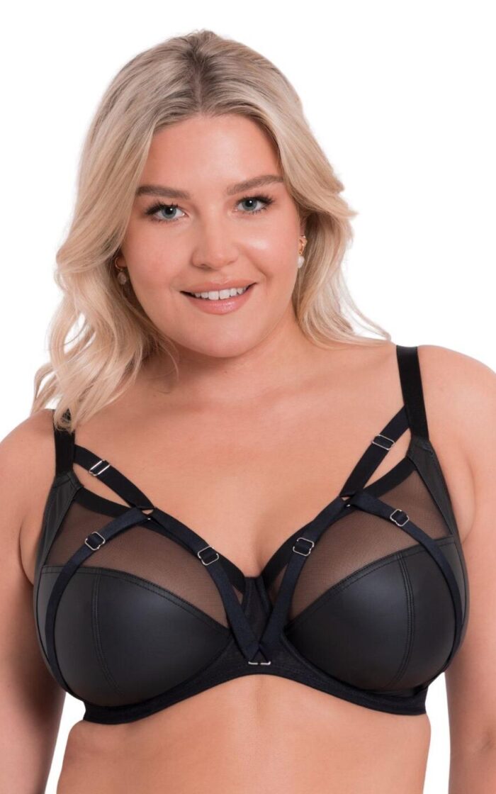 Curvy Kate Enclose Balcony Side Support Bra - Black - 30HH