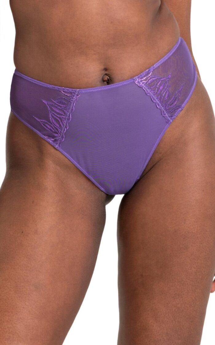 Curvy Kate Flare Deep Thong - Amethyst Purple - 2XL - 18