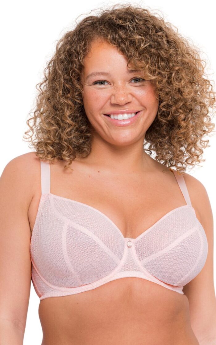 Curvy Kate Happy Boobs and Happy Bum Balcony Bra - Soft Pink - 32GG