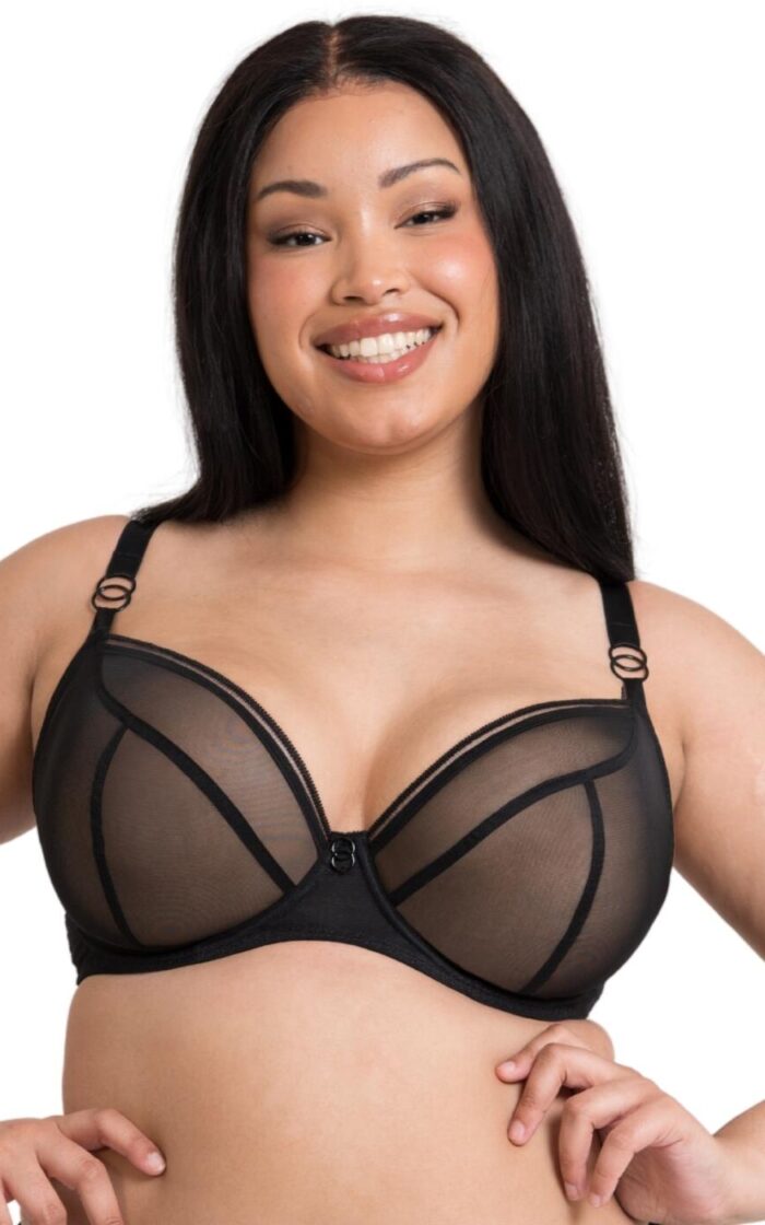 Curvy Kate Lifestyle Plunge Bra - Black - 32G