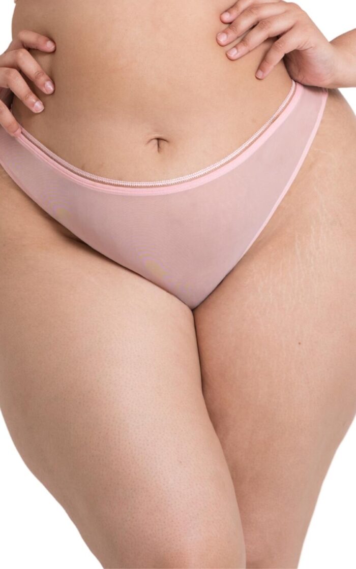 Curvy Kate Lifestyle Thong - Blush Pink - L - 14