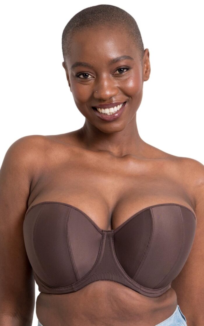 Curvy Kate Luxe Strapless Multiway Bra - Cocoa - 32G