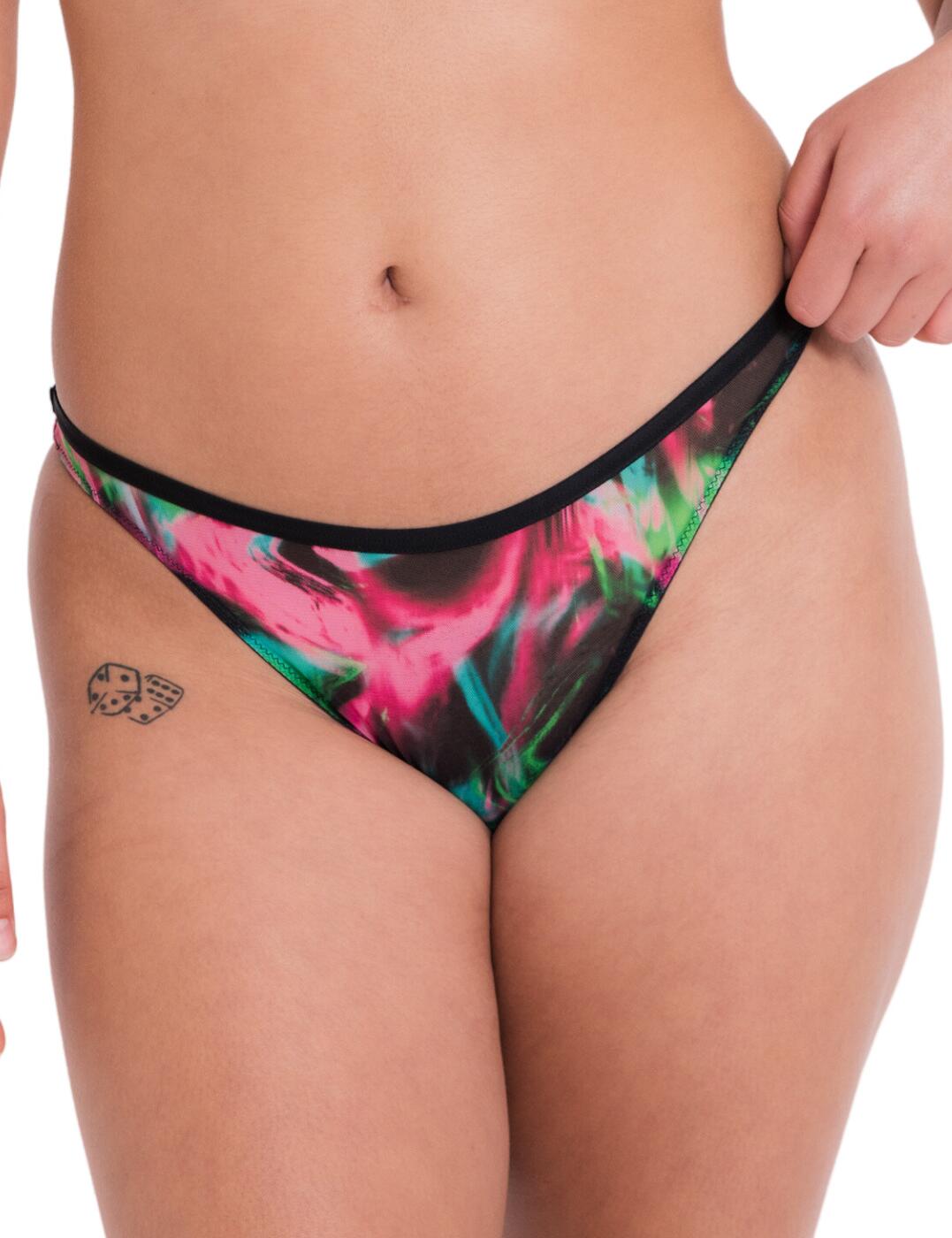 Curvy Kate Reality Check Tanga - Print Mix - M - 12