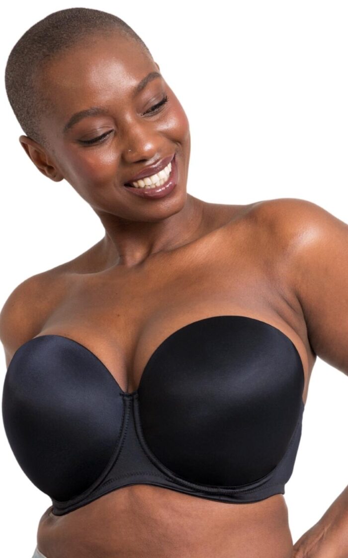 Curvy Kate Smoothie Strapless Moulded Bra - Black