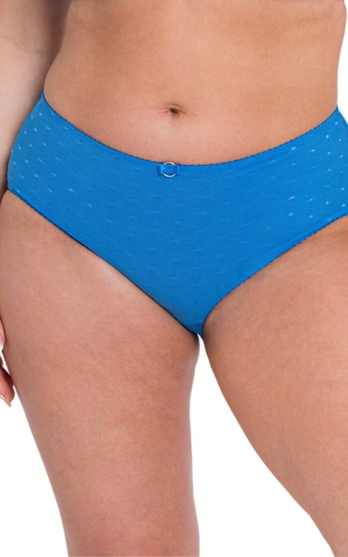 Curvy Kate Victory Polka Shorty Brief - Blue - S - 10