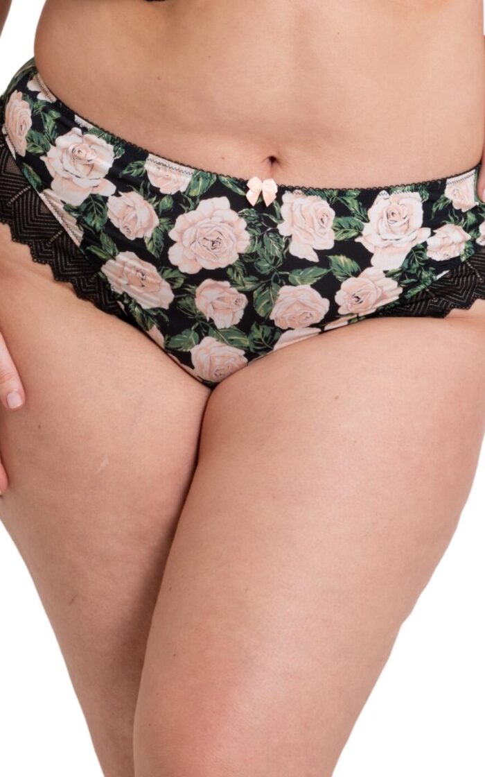 Curvy Kate Wild One Brazilian Brief - Floral Print - 2XL - 18