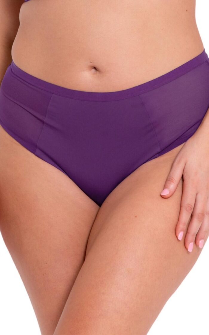 Curvy Kate WonderFully Shorty Brief - Purple - XL - 16