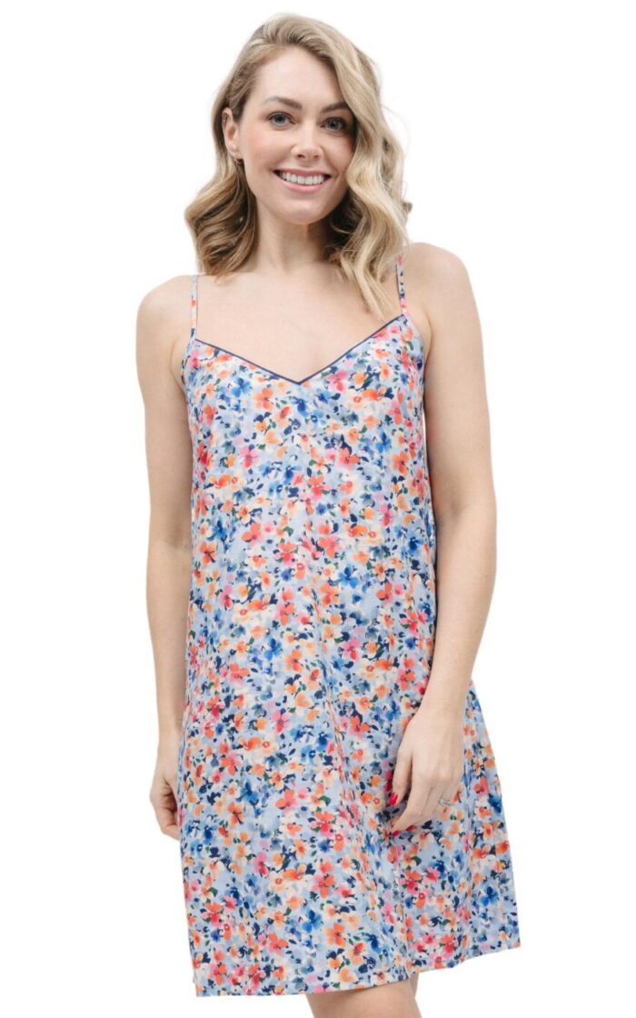 Cyberjammies Bea Chemise - Ditsy Floral - 4XL - 22