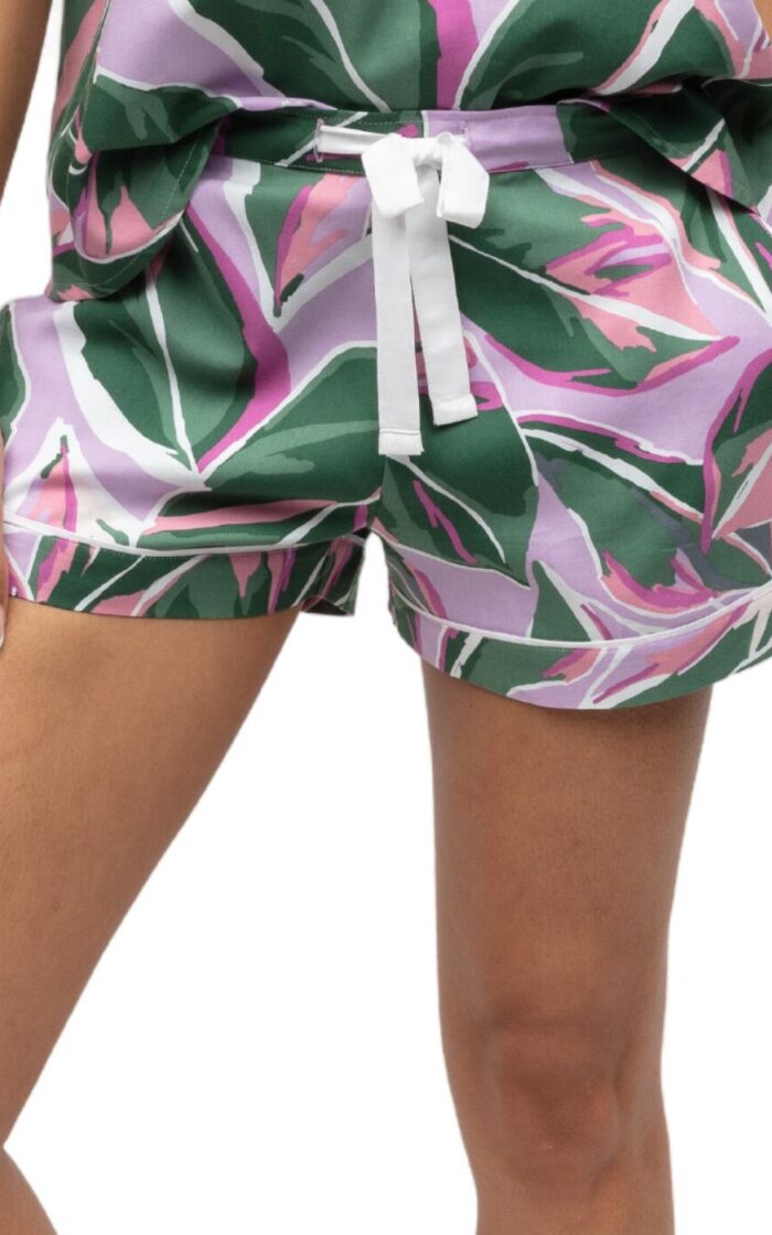 Cyberjammies Lexi Pyjama Camisole - Lilac Leaf Print - XL - 16