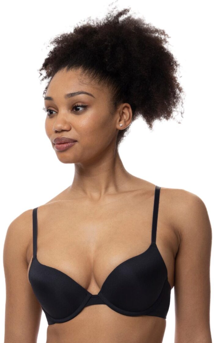 Dorina Michelle/Eco Push Up Demi Cup Bra - Black - 32B