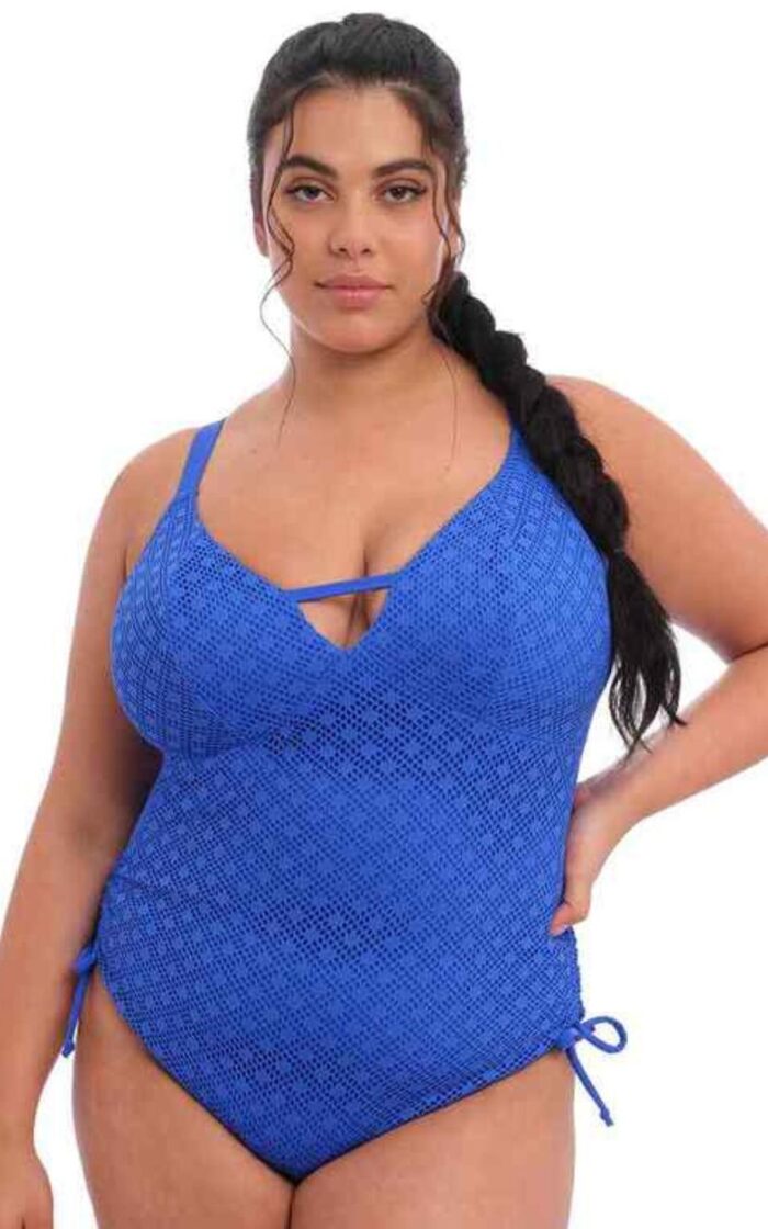 Elomi Bazaruto Non Wired Swimsuit - Sapphire - 36H/HH