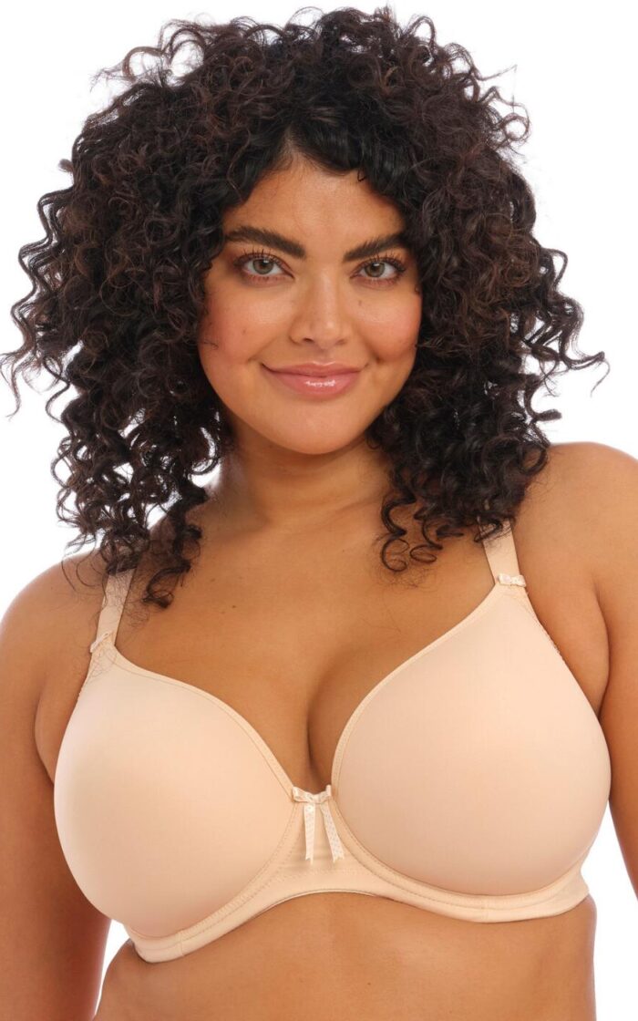 Elomi Bijou Moulded T Shirt Bra - Sand - 34FF