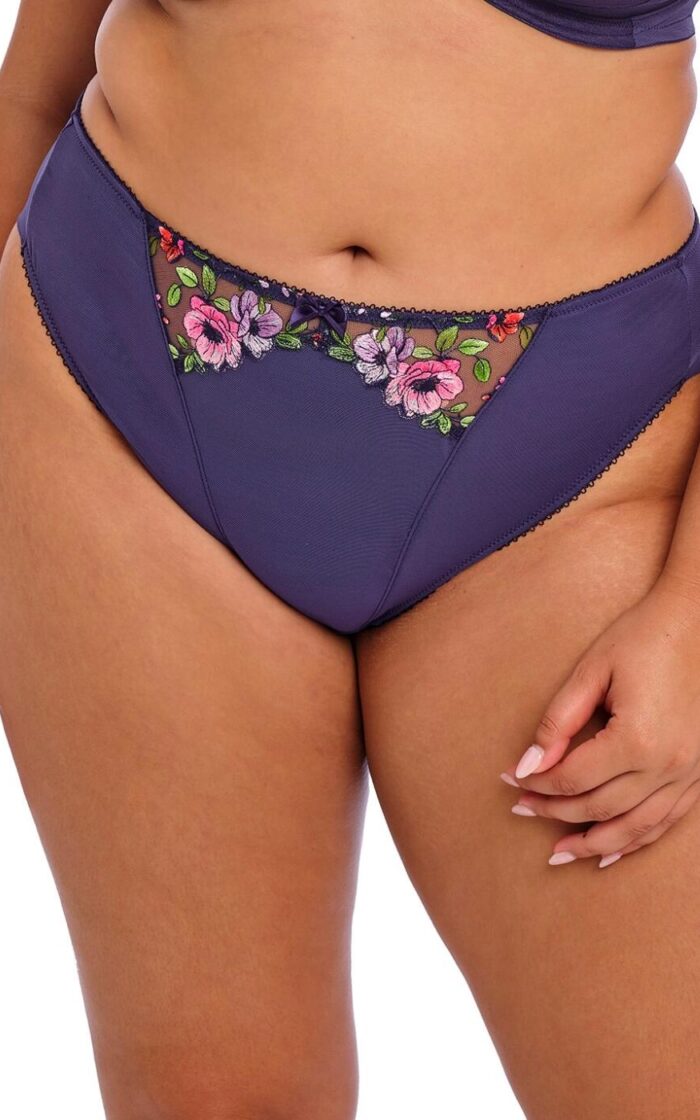 Elomi Himari Brazilian Brief - Midnight - 2XL - 18