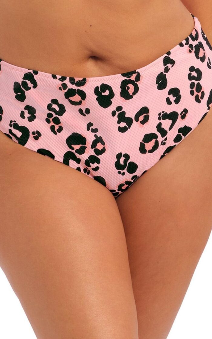 Elomi Kambuku Bikini Brief - Pink - 5XL - 24