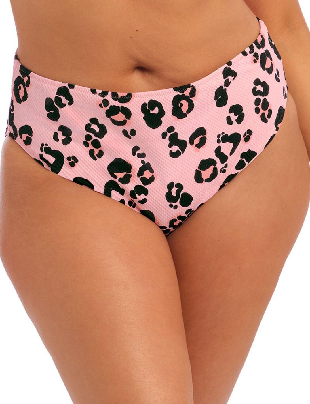 Elomi Kambuku Bikini Brief - Pink - 5XL - 24