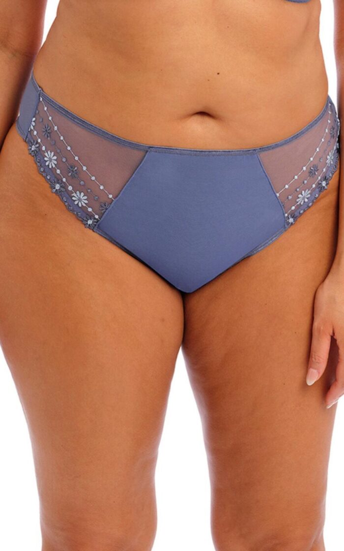 Elomi Matilda Thong - Denim Daisy - XL - 16