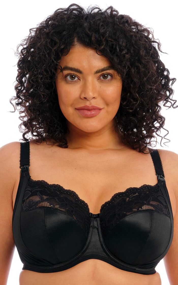 Elomi Molly Nursing Bra - Black - 32GG
