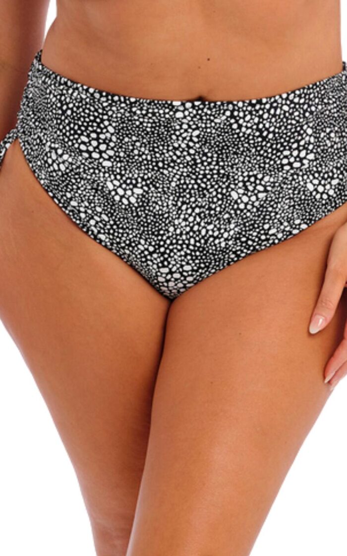 Elomi Pebble Cove Adjustable Bikini Brief - Black - XL - 16