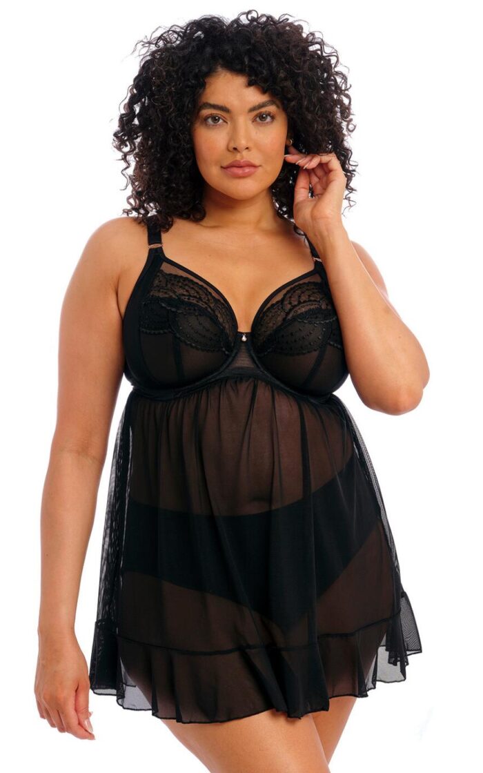 Elomi Priya Babydoll - Vanilla - 34GG