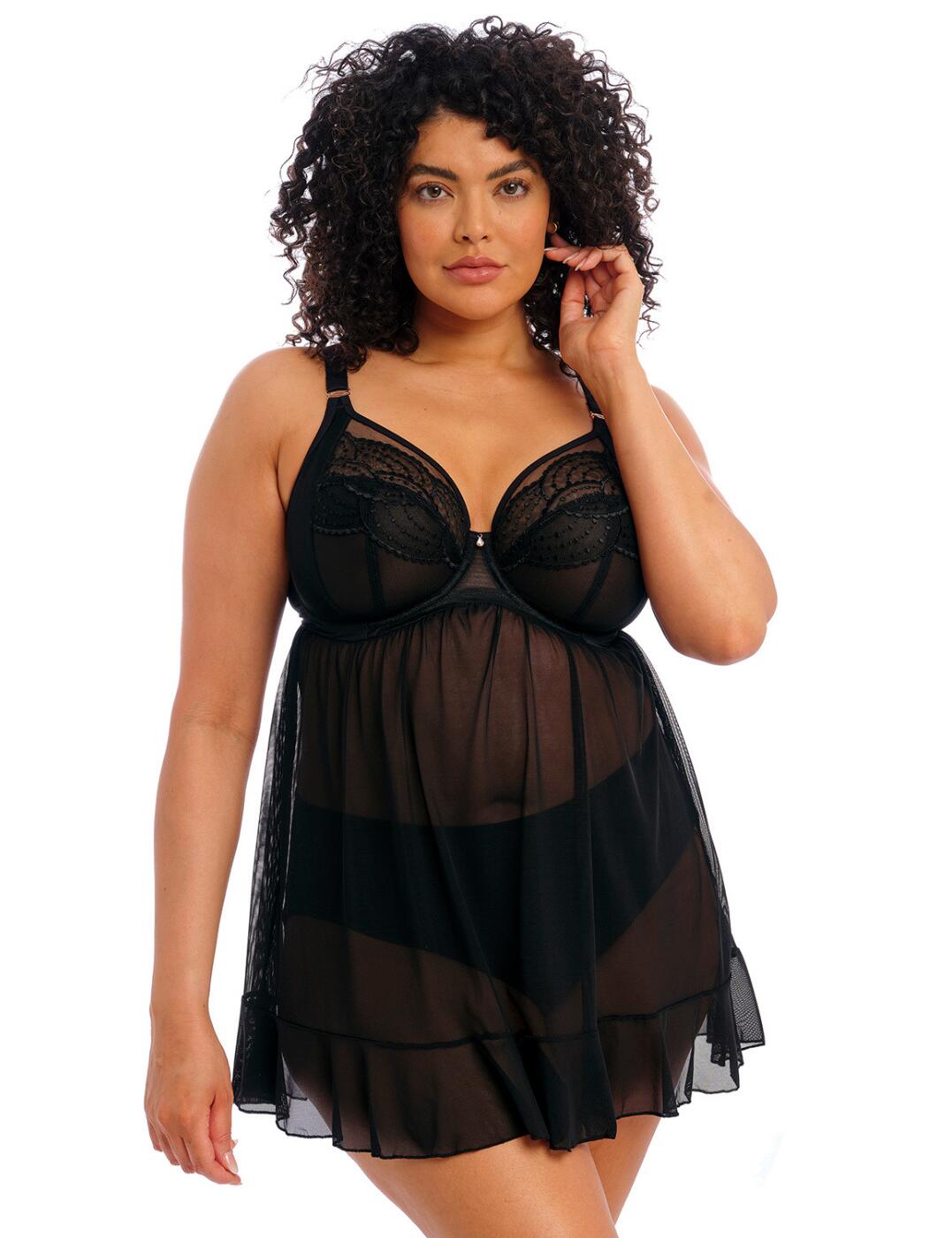 Elomi Priya Babydoll - Vanilla - 34GG