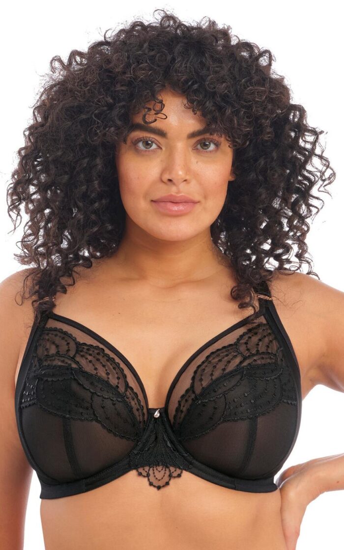 Elomi Priya Plunge Bra - Vanilla - 34GG