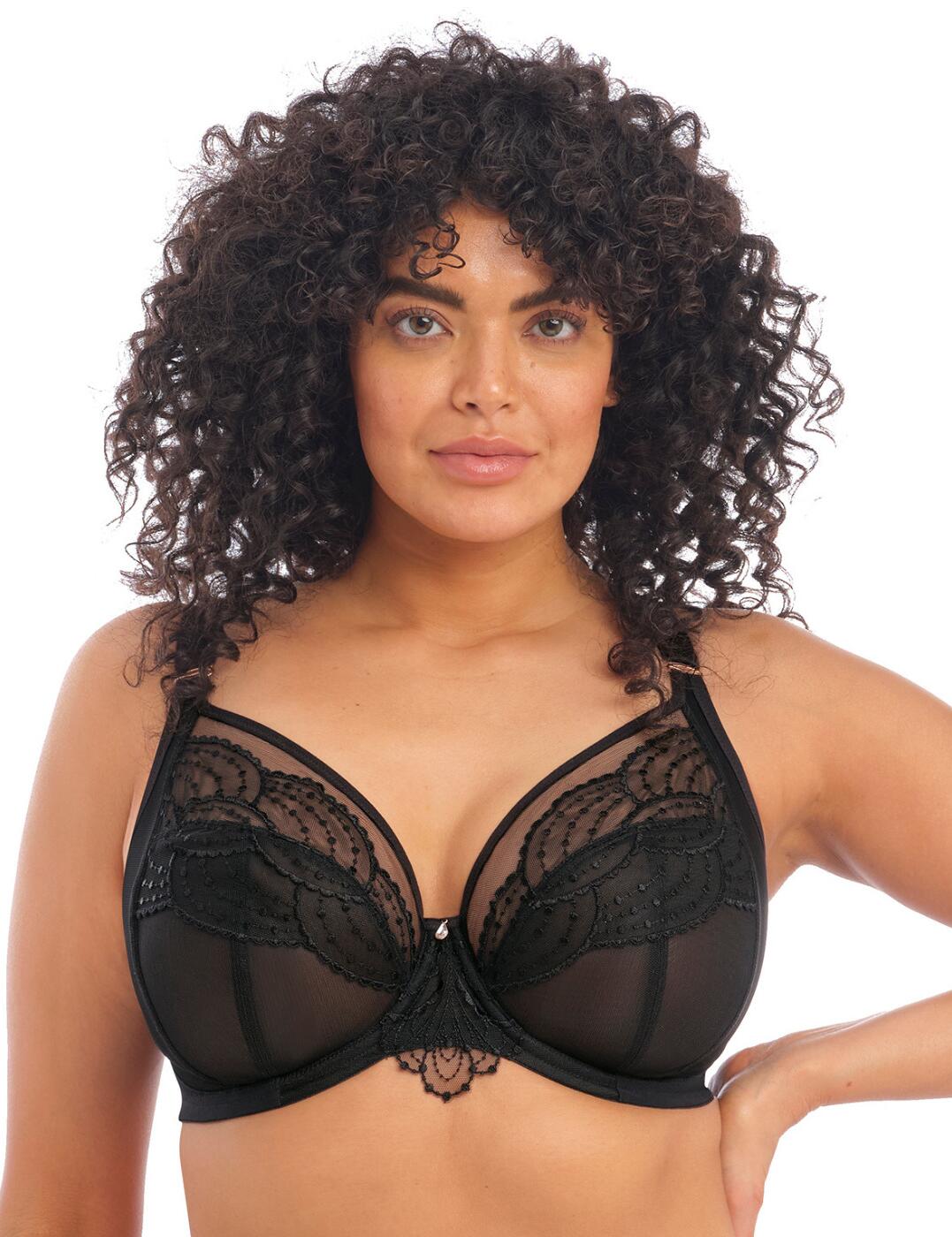 Elomi Priya Plunge Bra - Vanilla - 34GG