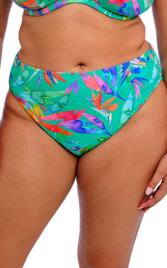 Elomi Toyama Tides Bikini Brief - Jade - M - 12