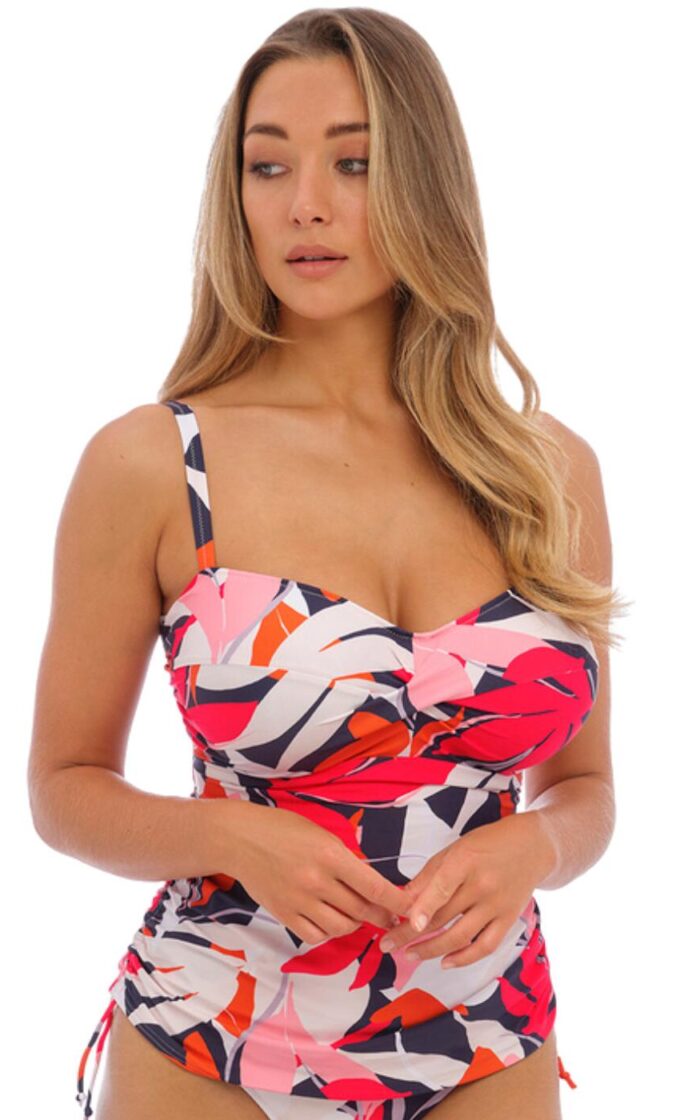 Fantasie Almeria Twist Front Tankini Top - Multi - 32D