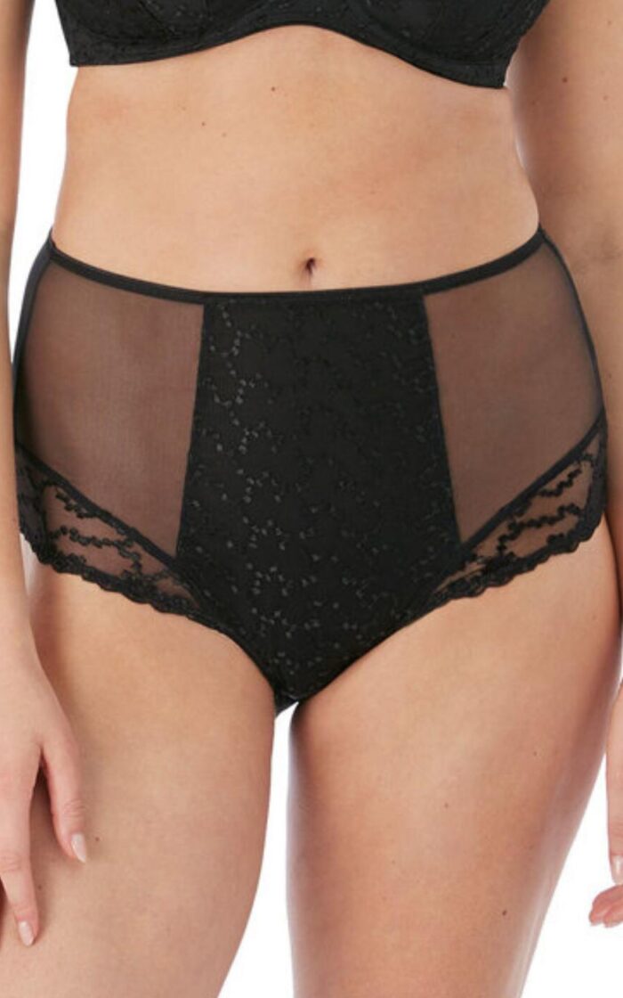 Fantasie Ana High Waist Brief - Black - 2XL - 18