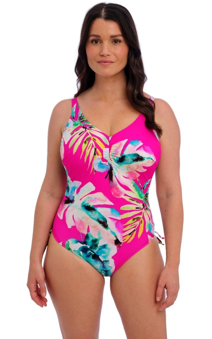 Fantasie Carabelita Underwired Swimsuit - Peony - 34DD