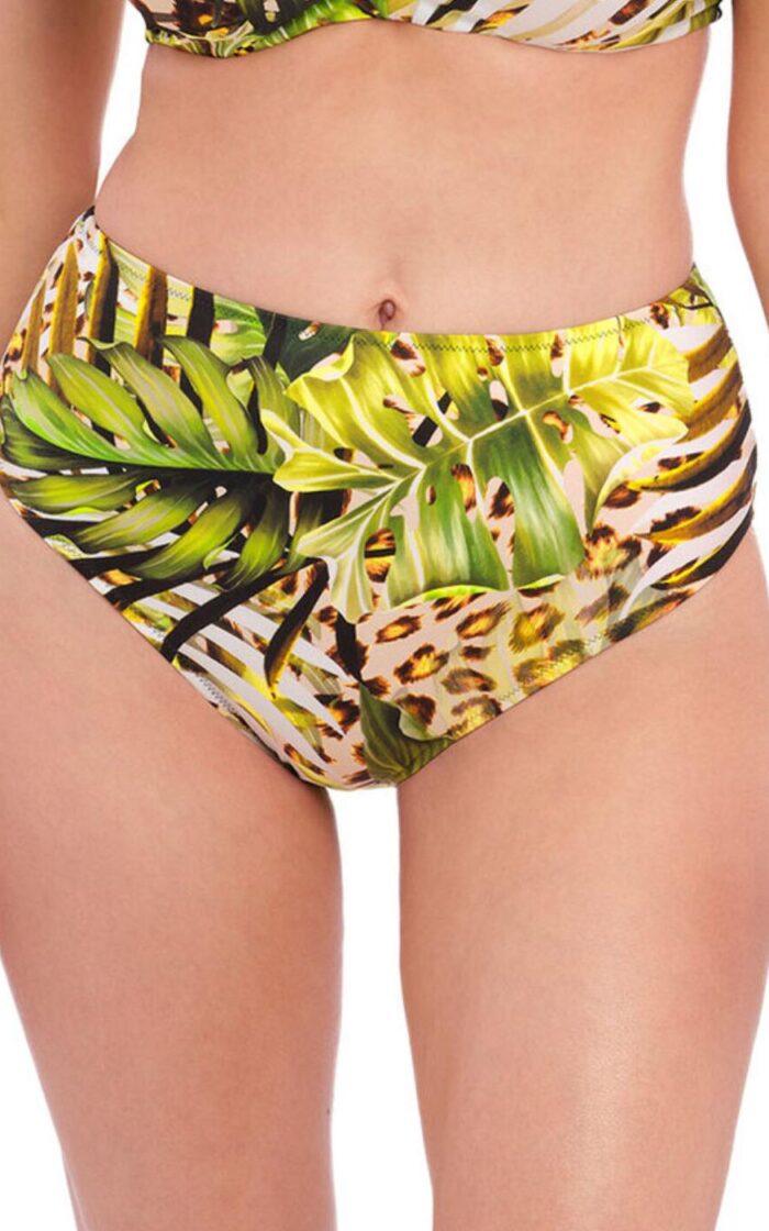 Fantasie Kabini Oasis High Waist Bikini Brief - Multi - 2XL - 18