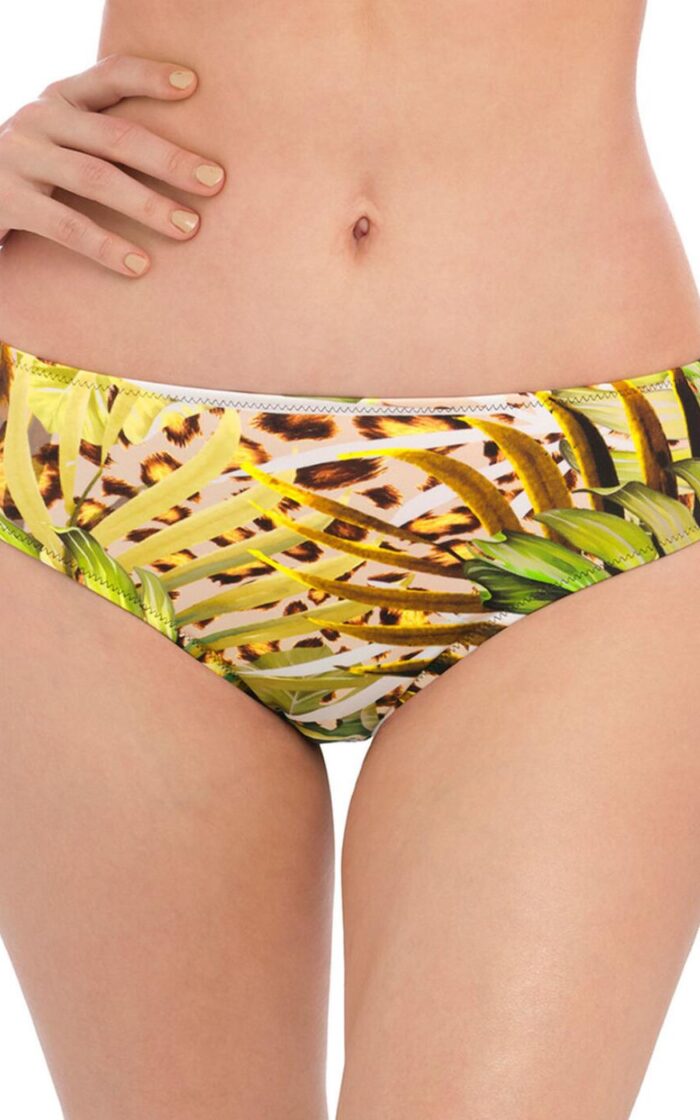 Fantasie Kabini Oasis Mid Rise Bikini Brief - Multi - XS - 8