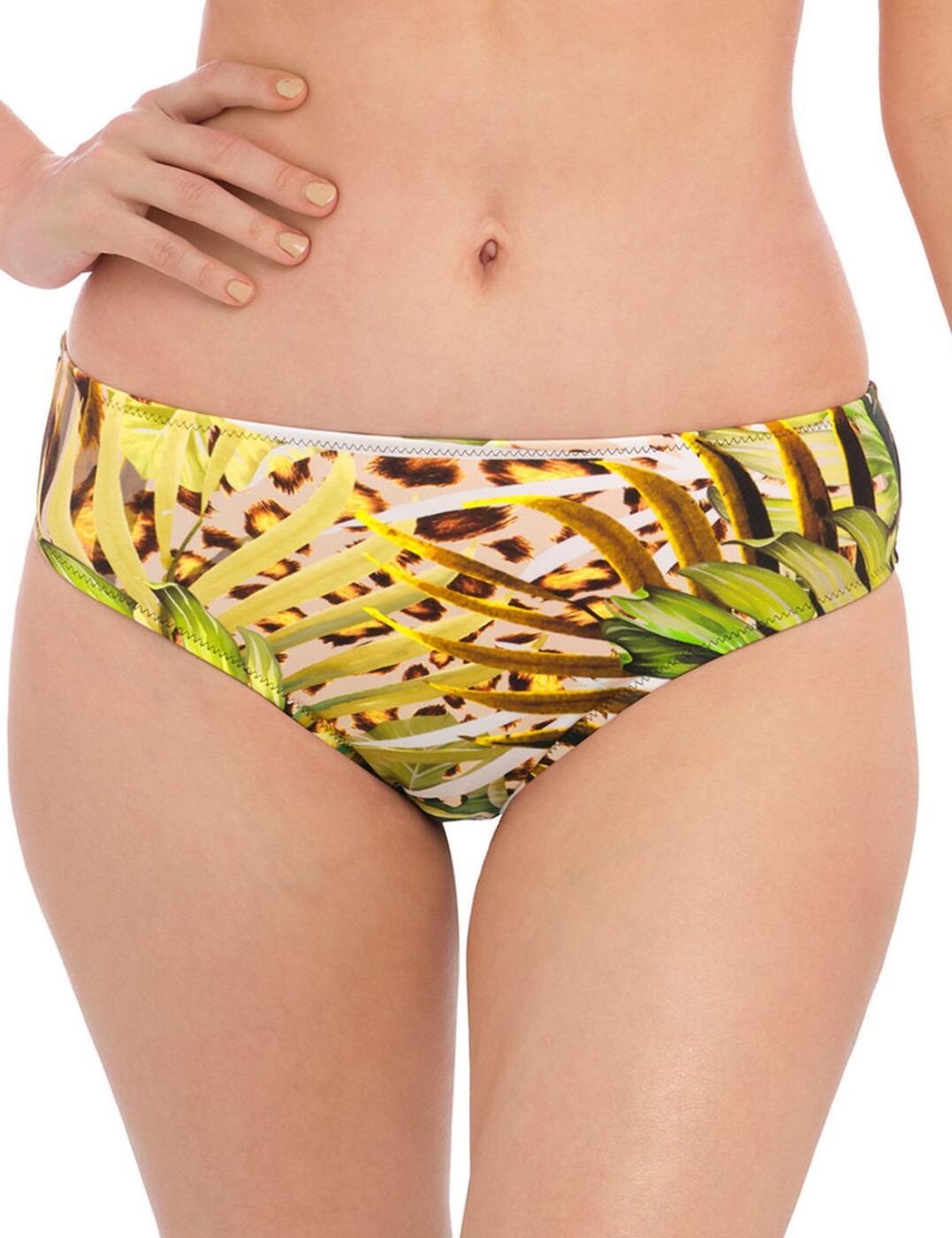 Fantasie Kabini Oasis Mid Rise Bikini Brief - Multi - XS - 8