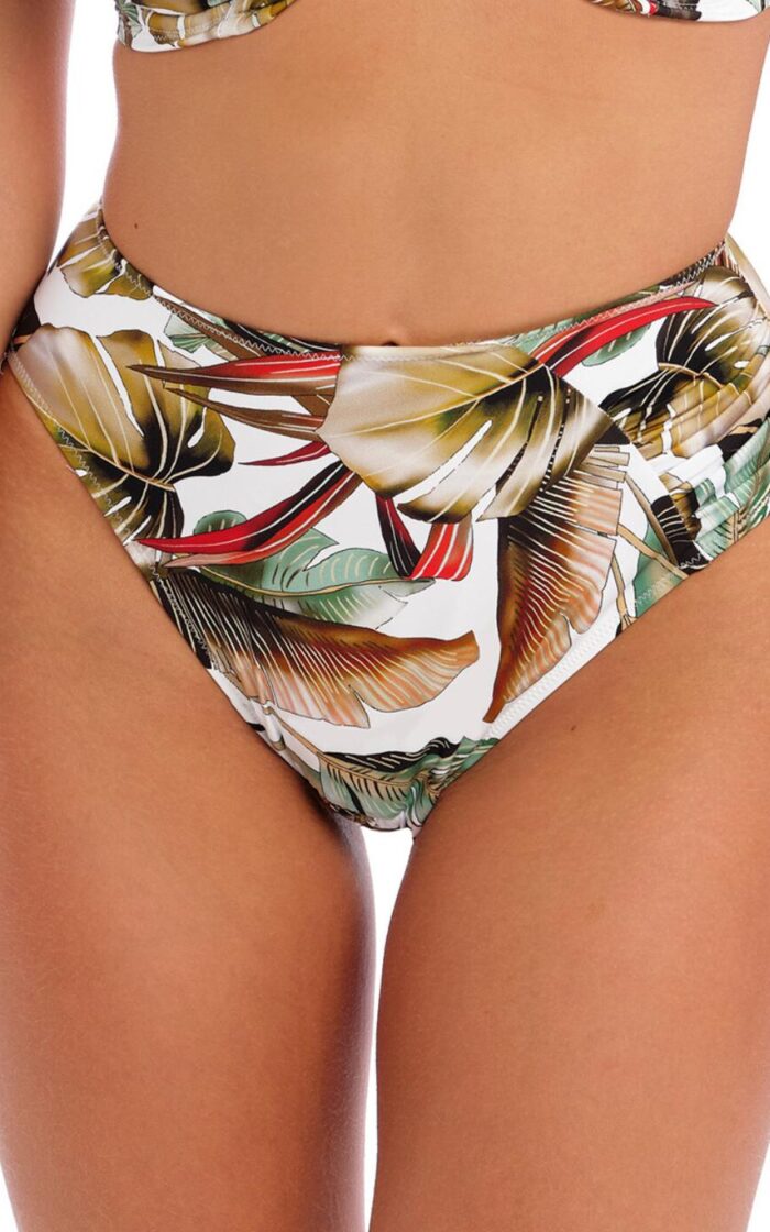 Fantasie Kinabalu High Waist Bikini Brief - Jungle