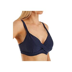 Fantasie Long Island Deep Plunge Bikini Top - Ink - 40D