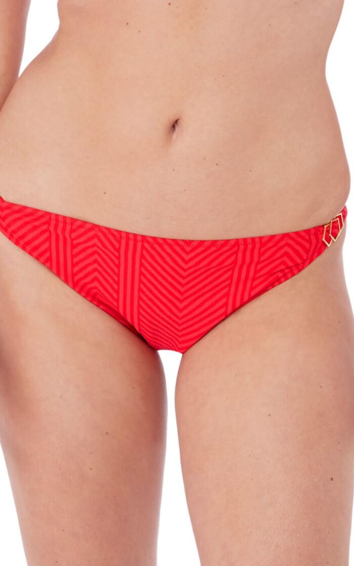 Fantasie Long Island Mid Rise Tab Side Bikini Brief - Lollipop - XS - 8