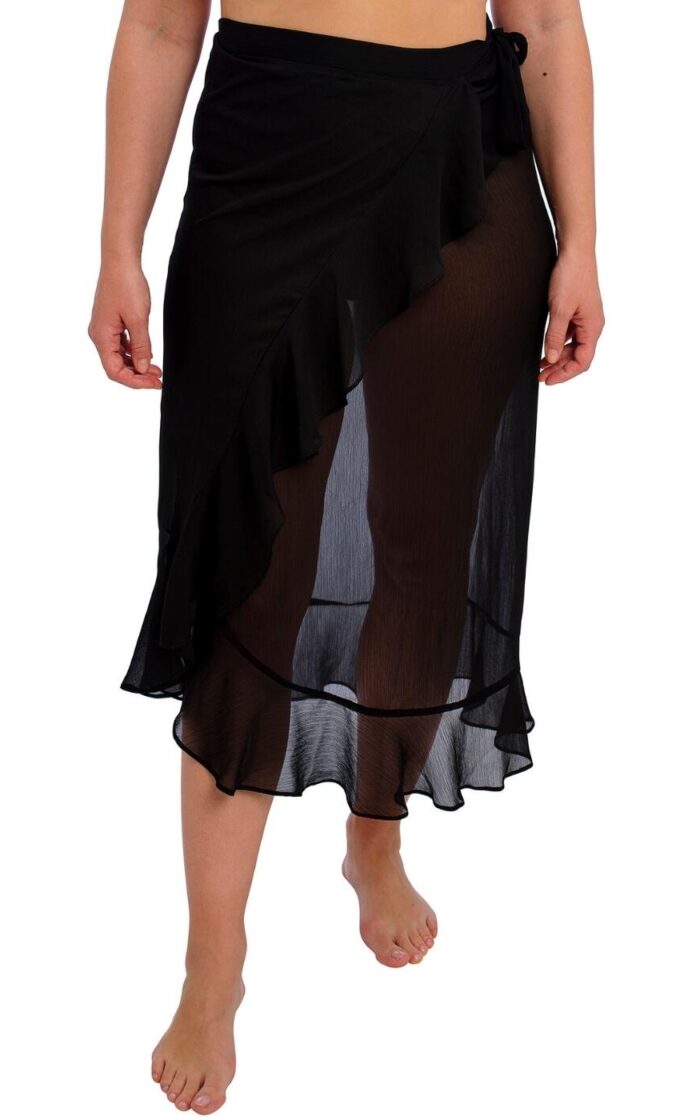 Fantasie Nauru Sarong - Black - S/M