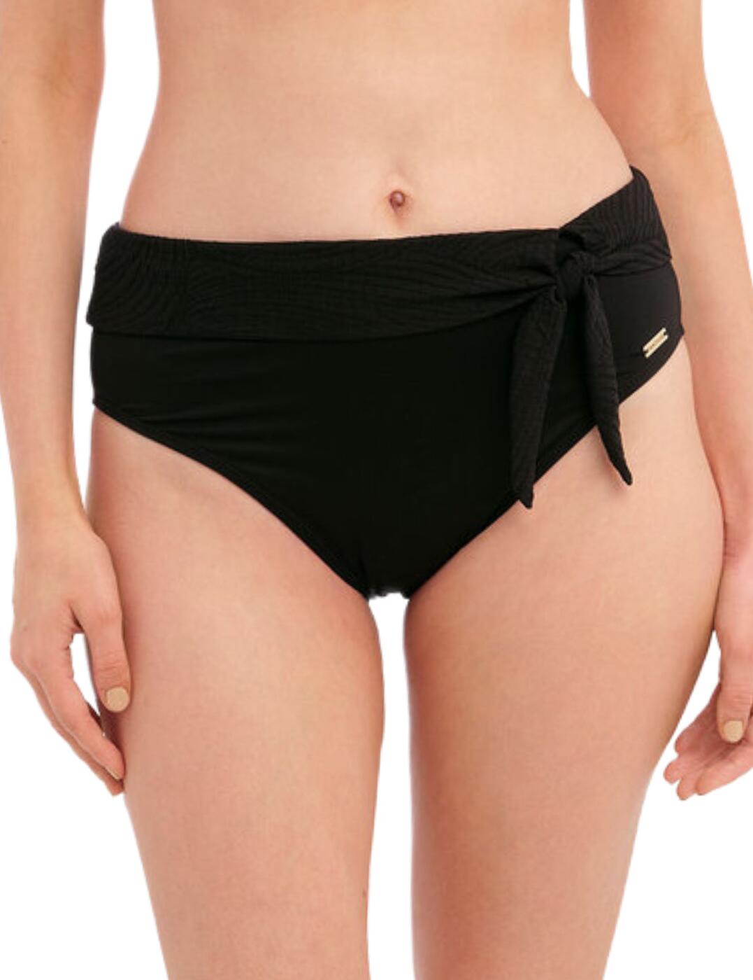 Fantasie Ottawa High Waist Bikini Brief - Black - S - 10