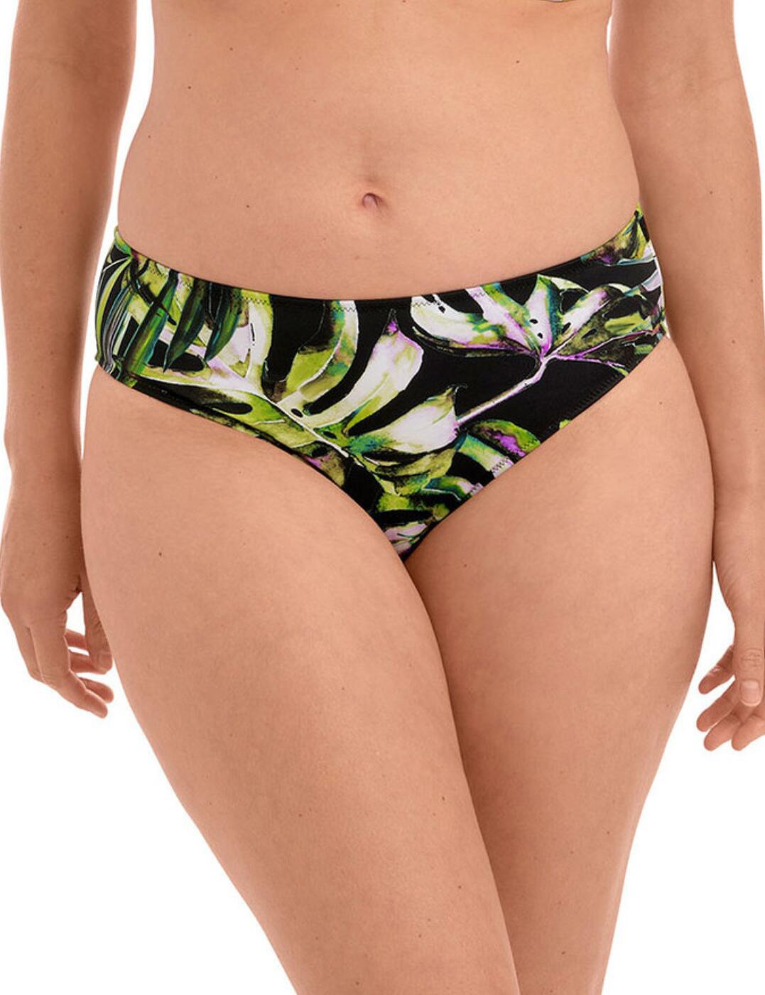 Fantasie Palm Valley Bikini Brief - Black - S - 10