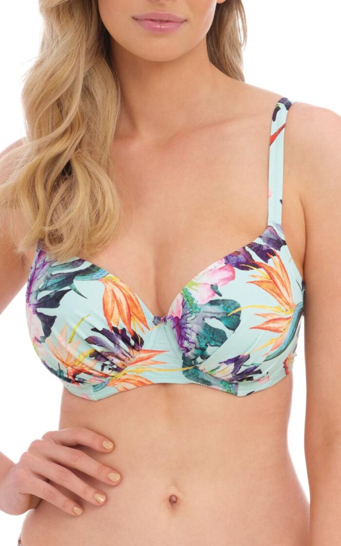 Fantasie Paradiso Full Cup Bikini Top - Soft Mint - 32DD