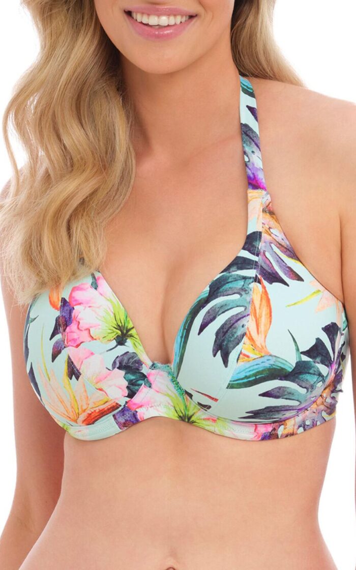 Fantasie Paradiso Halter Bikini Top - Soft Mint - 30E