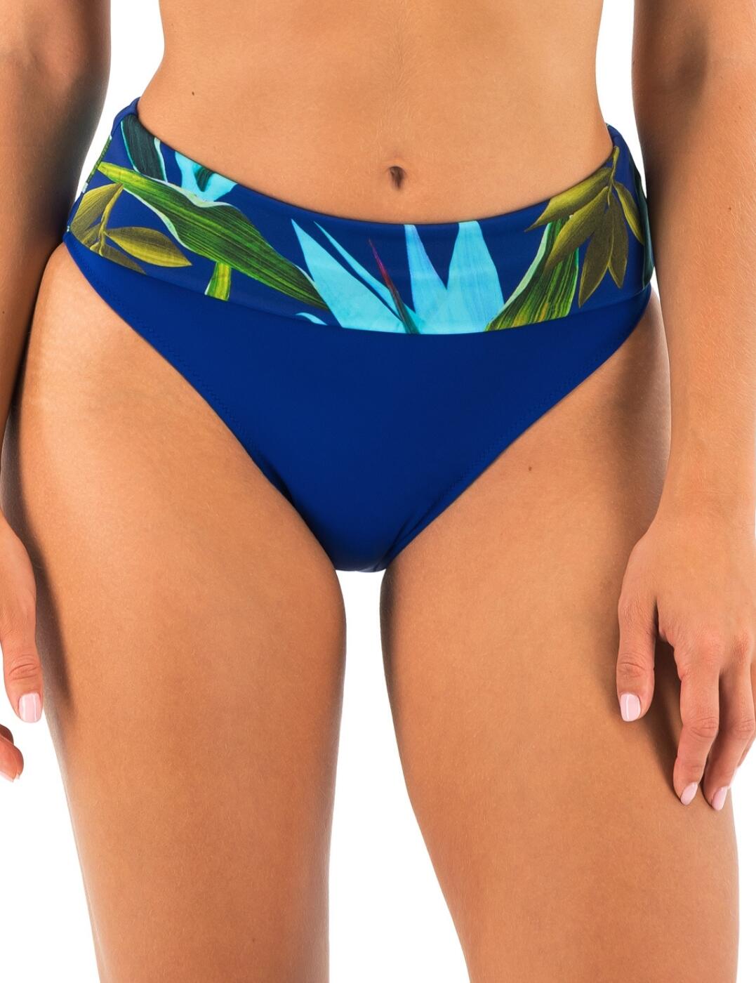 Fantasie Pichola Fold Bikini Brief - Tropical Blue - L - 14
