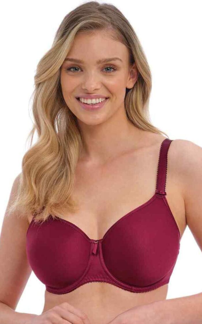 Fantasie Rebecca Essentials Moulded Spacer Bra - Berry - 30DD